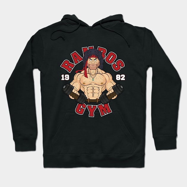 Rambo's Gym Hoodie by Woah_Jonny